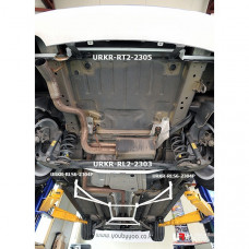 Задний нижний подрамник Chevrolet Orlando (2WD) 2.0D (2010)