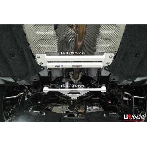 Honda Civic FC седан 2015-2017 передняя распорка, усилитель нижнего подрамника и средний усилитель кузова Ultra Racing