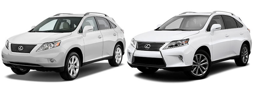 Lexus RX 270 2.7 2WD (2010-2015) (AL10) распорки Ultra Racing